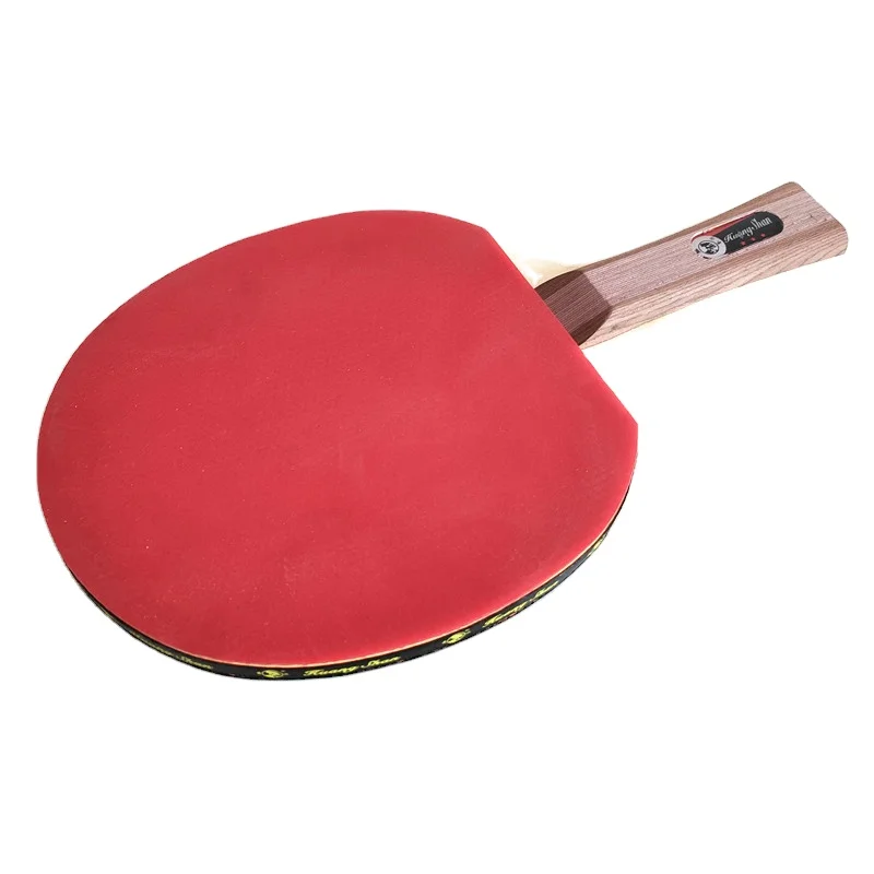 pingpong paddle high quality ITTF rubber and 7-layer blade table tennis racket