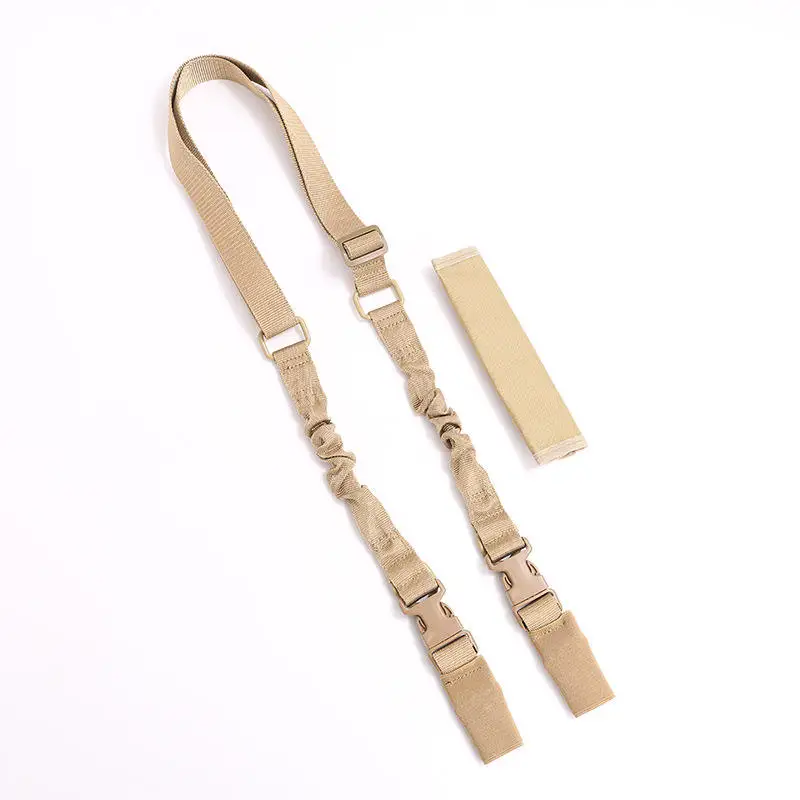 Manufacturer Sold Tactical Gear Double Point Shoulder Strap Rope for Field Training, Outdoor Tactical CS Dual-Point Attachment