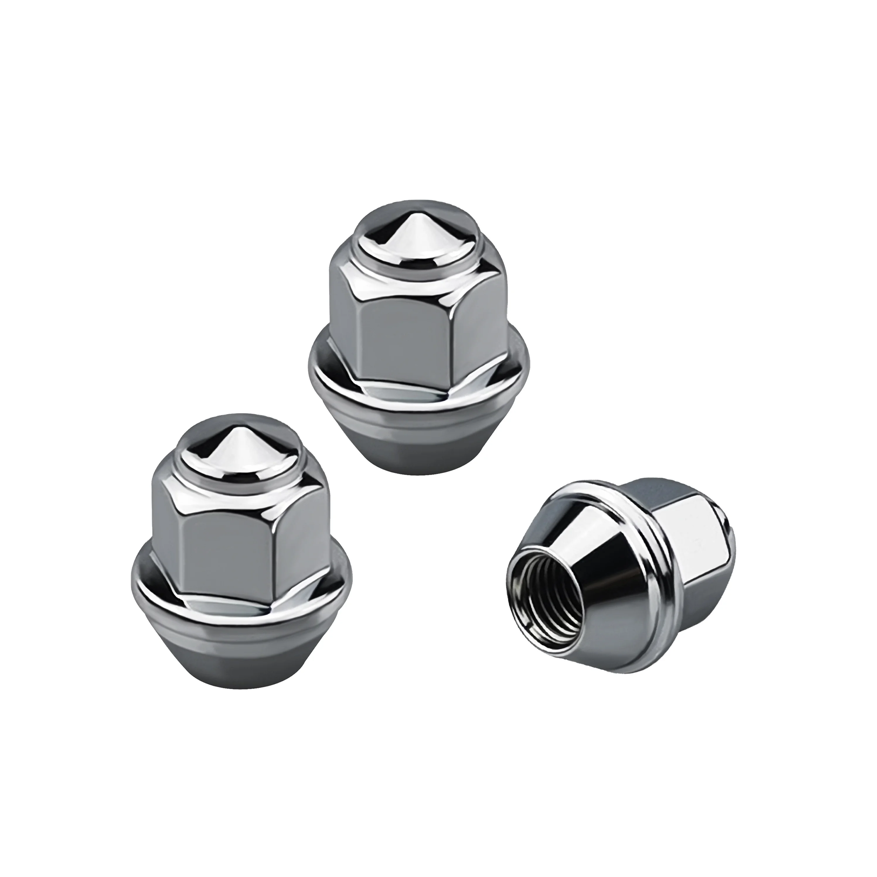 
 YJY PTD09 HEX19 CHROME 32 мм Закрытая гайка ступицы шины для легковых автомобилей Автомобильные шины шестигранные гайки  