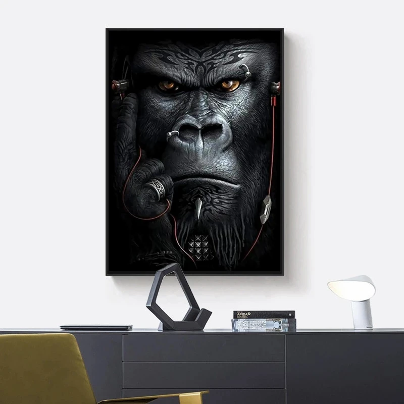 Orangutan Wall Art Home Decor Canvas Art Prints Animal Painting