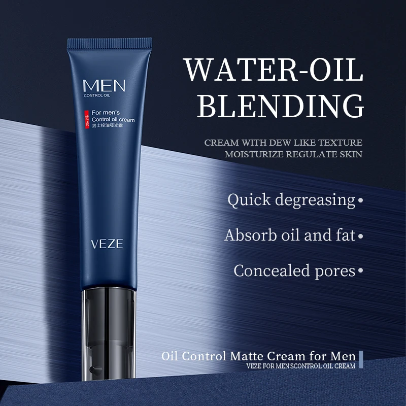 VEZE Private Label Organic Hydrating Oil Control Hyaluronic Acid Moisturizer Anti Aging Face Cream Skin Care Products For Men