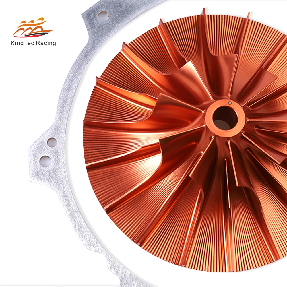 24+ psi performance 68mm supercharger compressor impeller 142mm with 3.2mm spacer for jet ski sea doo 300 1630ace 4tec engine