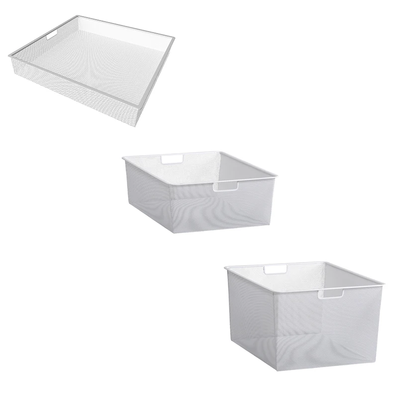 
Directly factory supplier high quality Metal mesh basket for wardrobe system using 