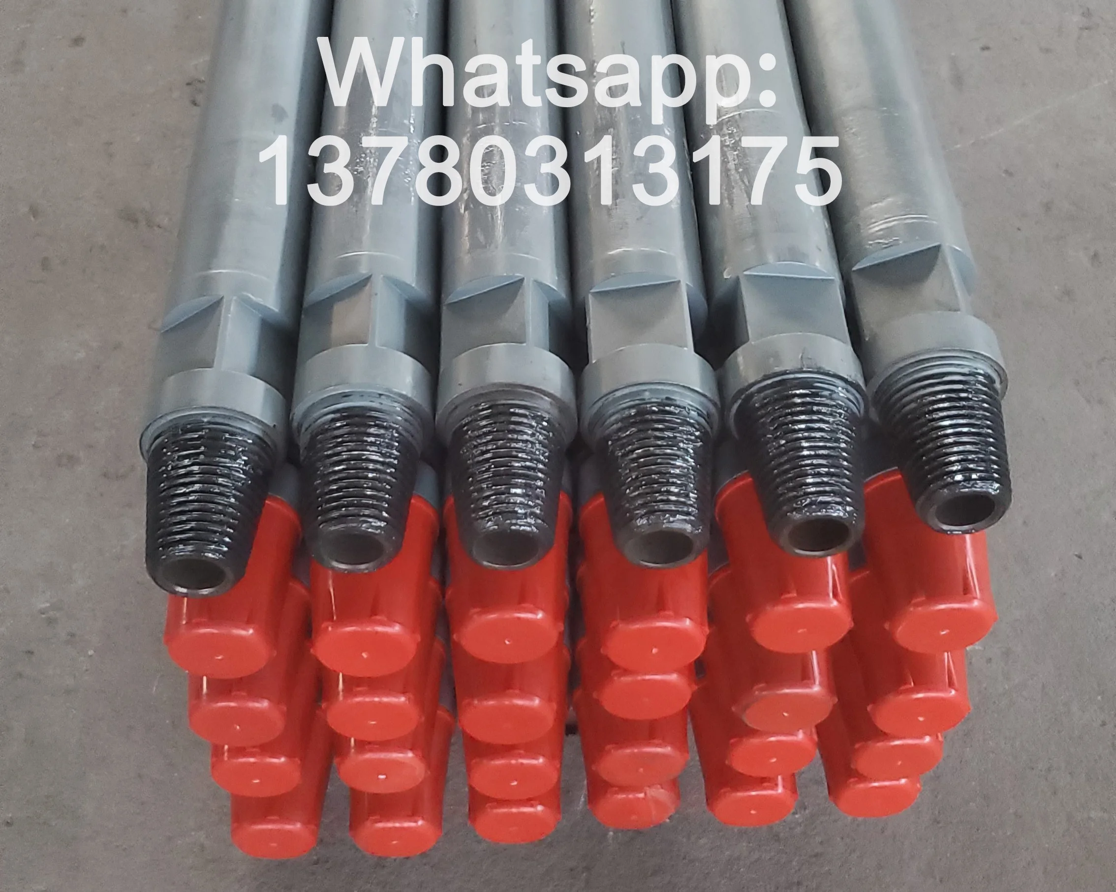 Water Well Drill Pipe Supplier 89mm API Thread 2 3/8 REG DTH Drill Rod for DTH Hammmer Drilling