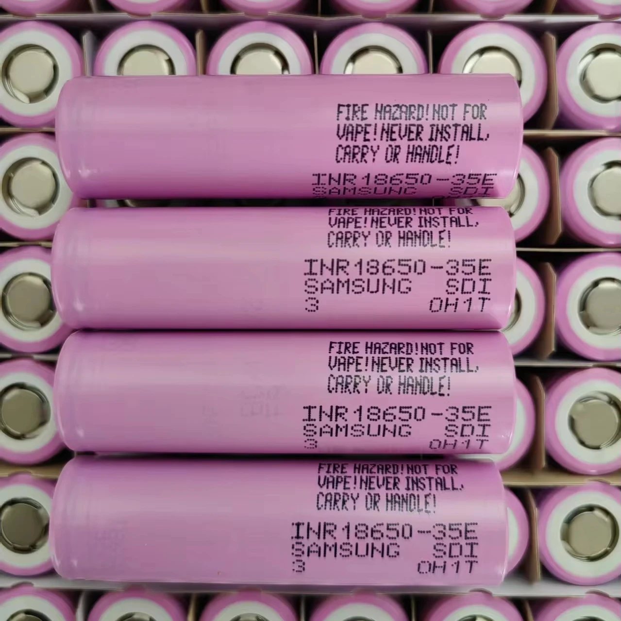 Samsung 35E 18650 3500mAh 8A Battery 100% Original High Capacity 18650 for Samsung INR18650 35E 18650 Battery 3.7v 3500mah CE KC