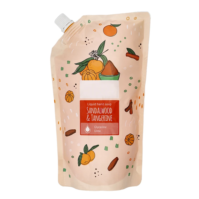 Custom Food Grade Mylar Bag 100Ml 150Ml 250Ml 480ML Liquid Beverage Wholesale Spout Pouch