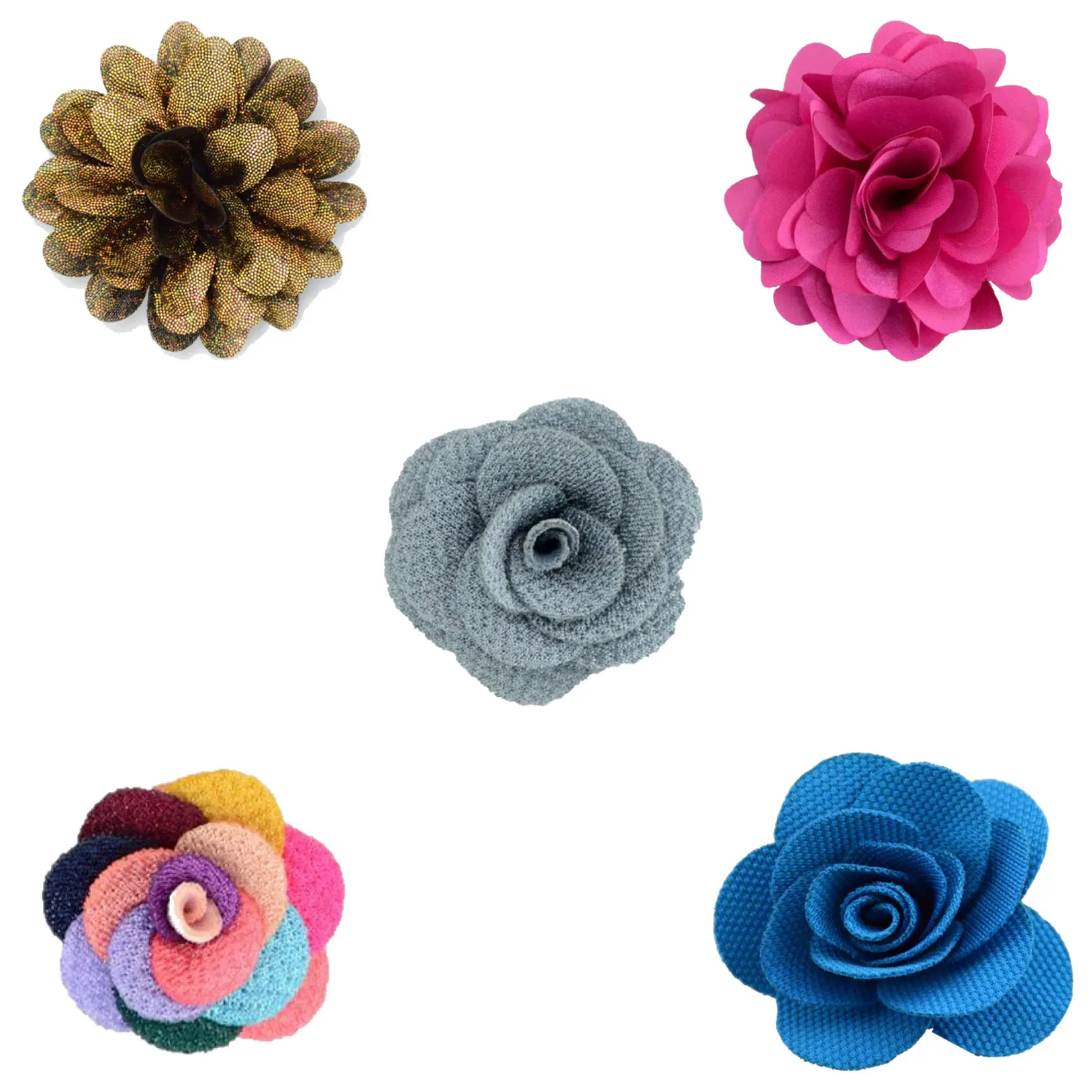 Didamao Hair Accessories Pearl Decorative Artificial Silk Rose Flowers For Headband