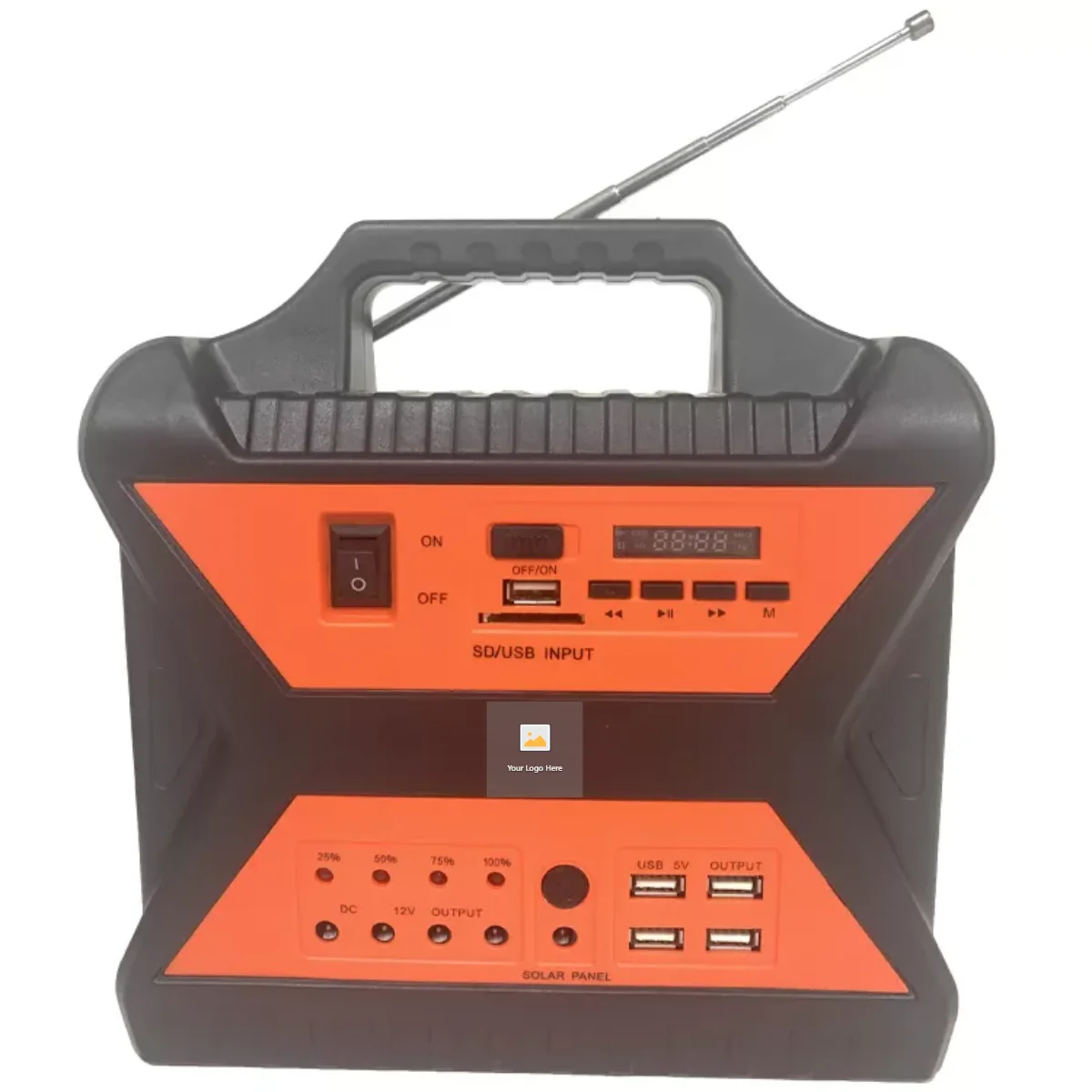 Factory Supply Portable Solar Energy Systems Solar System Home Use Solar Camping Kit Power Fan Tv