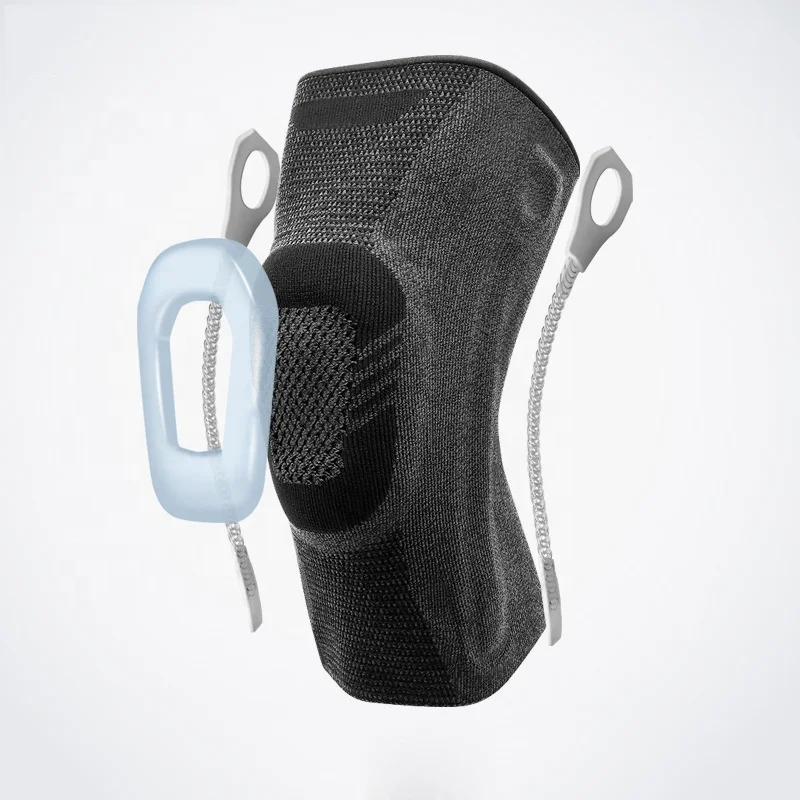 Factory Wholesale Classic Design Knee Support Compression Knee Brace Running Sporting Knee Sleeves Use Flat Knitting Machine