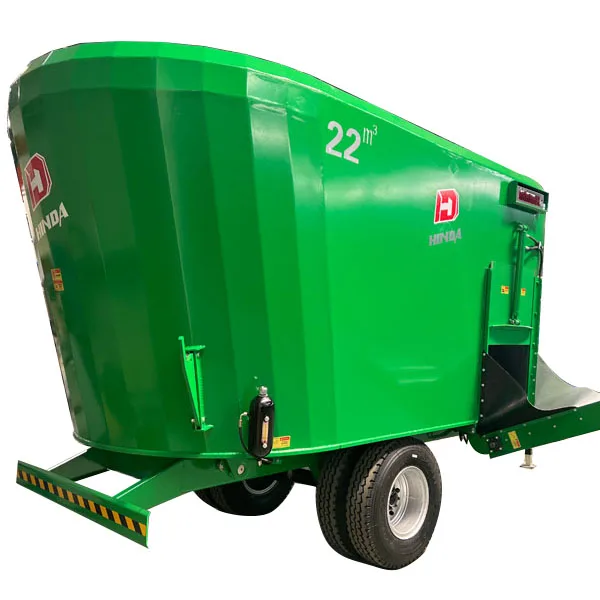 22 Cube Feeding Mixing Machine Cow Cattle Camel Animal Feed Mixer for Dairy Farm Equipment Grinder Tractor Traction Pto Driven