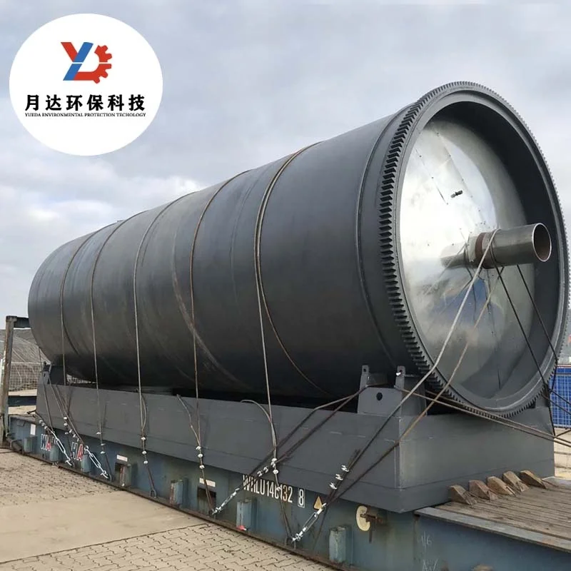 CE certificated Pyrolysis Plastic To Oil Plant with new patents