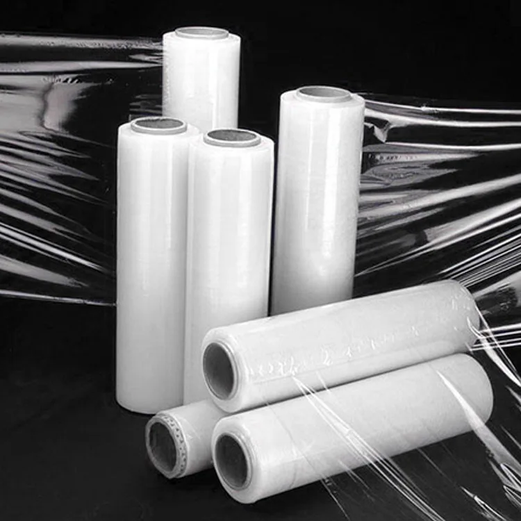 Factory wholesale Stretch Wrap for Pallet Shrink Wrap Packaging Stretch Film PE Protect Thick Clear Plastic Packaging Box