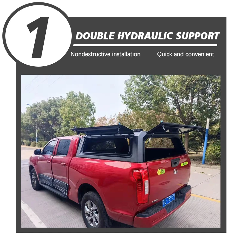 Steel pickup Truck Canopy Topper for mitsubishi triton l200 hardtop canopy Tacoma accessories