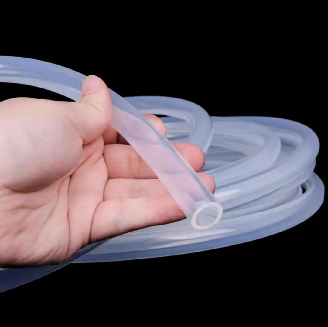 High Pressure Hose For Liquid Water Food Grade Rubber Insulation Tube Natural Elastic Soft Rubber Tube Silicone Tube