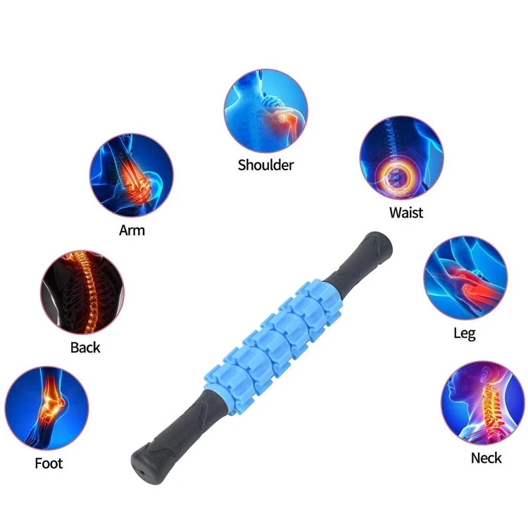 Hot Products in China function back relax tool 9 balls muscle roller massager