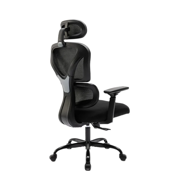 CEO Office Computer Mesh Adjustable Ergonomic Modern Luxury Black Chair