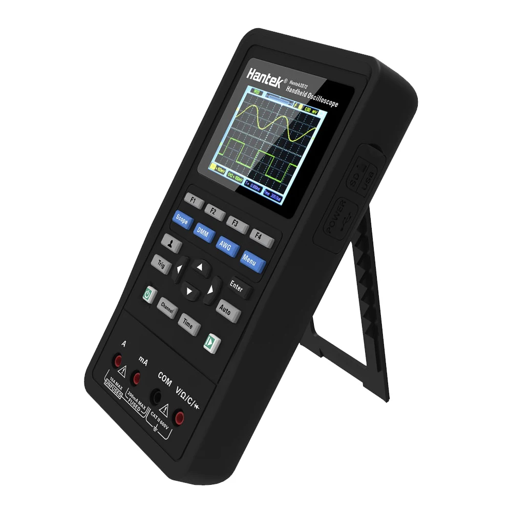  Hantek2D42 40 МГц 2CH + DMM AWG 250MSa/s Портативный
