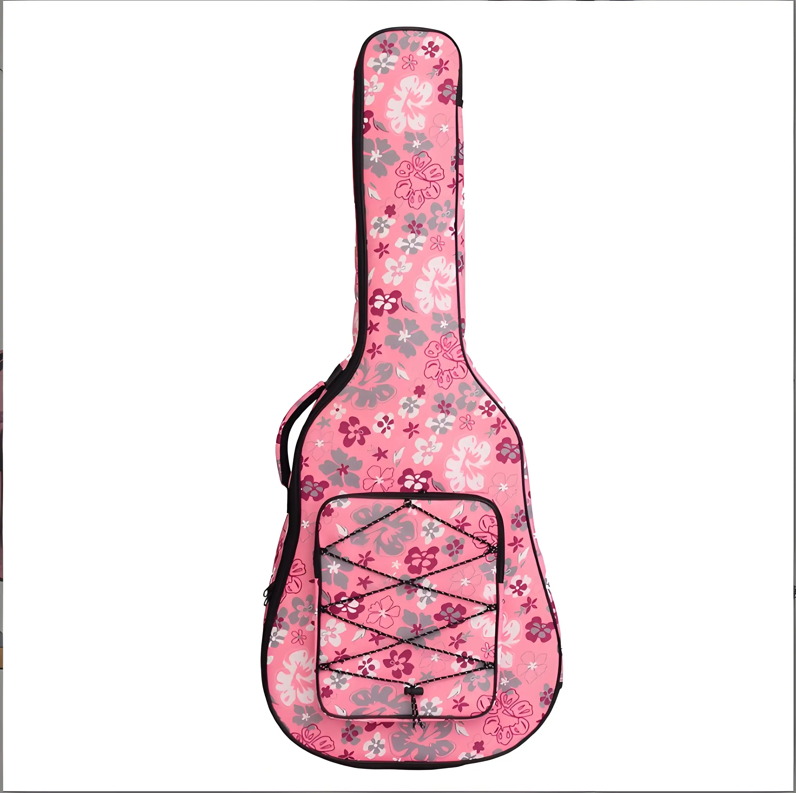 Factory Direct 10MM Thick Cotton 4041 Inch Acoustic Guitar Bag Double Strap Folk Guitar Case Wholesale from Manufacturers