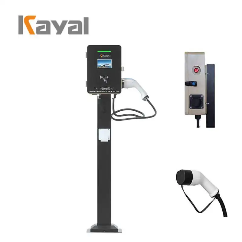 Домашняя зарядная станция KAYAL sae j1772 для электромобилей, зарядная станция с точечным зарядом переменного тока, автомобильная зарядная станция