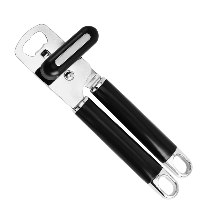 Classic Multifunction Can Opener  Bottle Opener  Larger Turning Knob Built in Bottle Opener