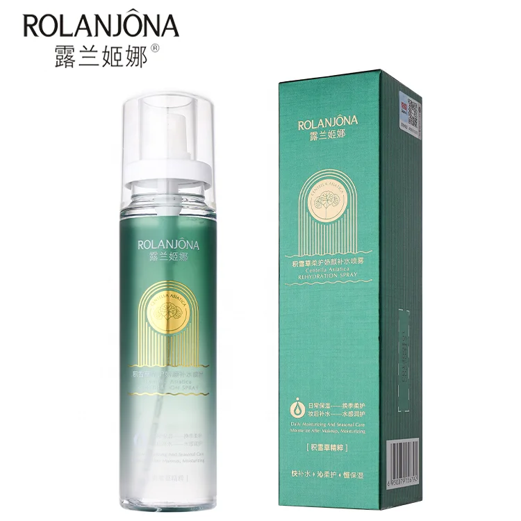 New Arrival Private Label Rolanjona Skin Revitalizer Face Care Nourishing Moisturize Centella Asiatica Rehydration Facial Spray
