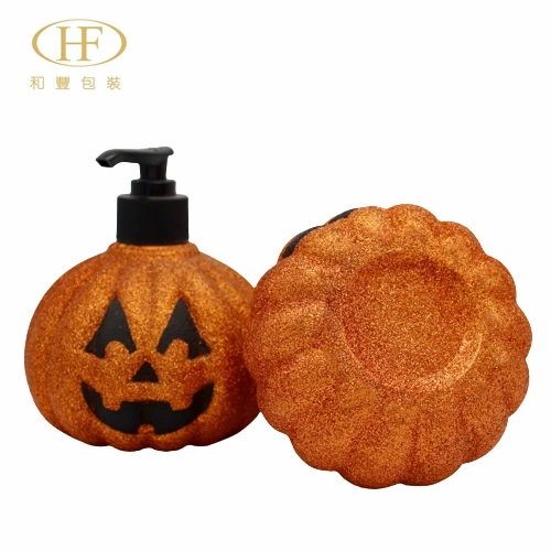 17 oz 500ml Plastic Empty Christmas Luxury Hand Soap Bottles With Pump For Liquid Soap Shampoo And Conditioner