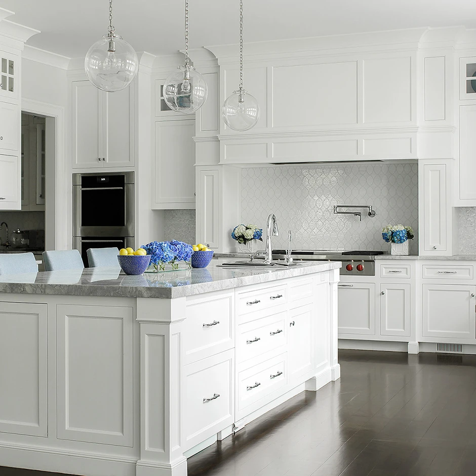 Plywood Solid Birch High End Knock Down Kitchen Cabinets for Wholesaler Projector