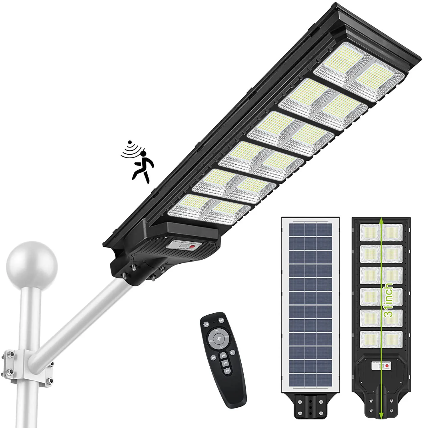 Best Quality Light Solar 800w Waterproof Ip65 Integrated All in One Led Street 1000w 1200w Outdoor