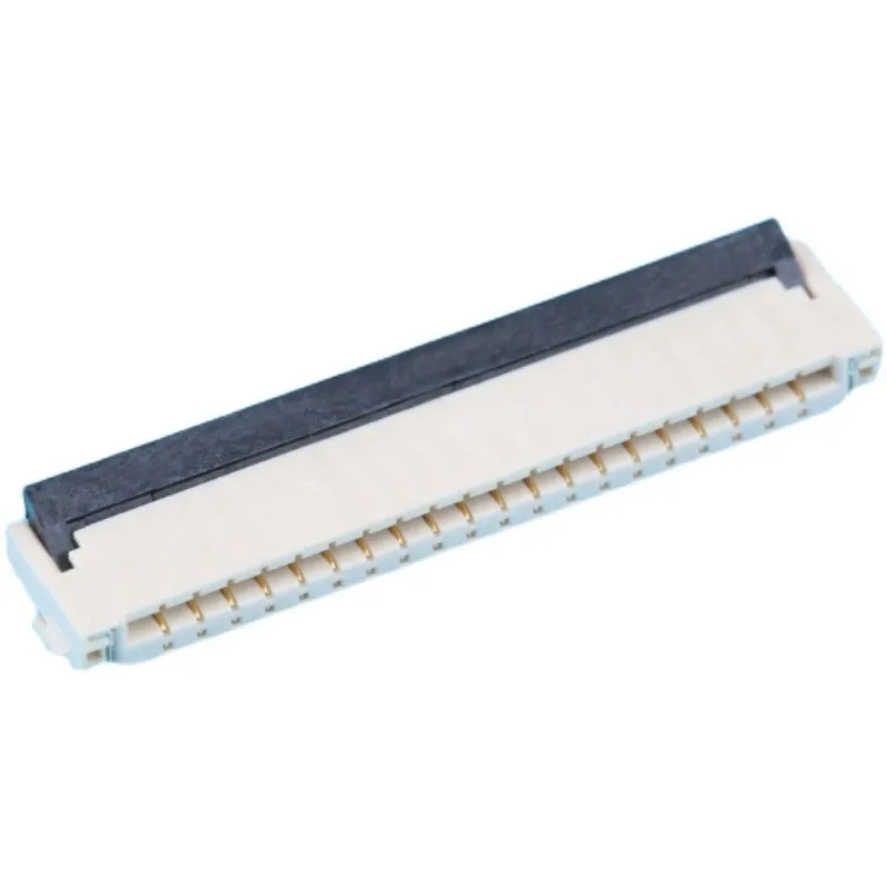 Прямая продажа ffc fpc 05 мм 12-ходовой разъем 1 мм Шаг 10 контактов 9-контактный обратный флип-разъем для платы 16-контактный