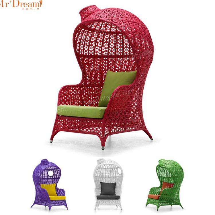 Mr.Dream new design wedding chairs plastic rattan garden Babylon chairs