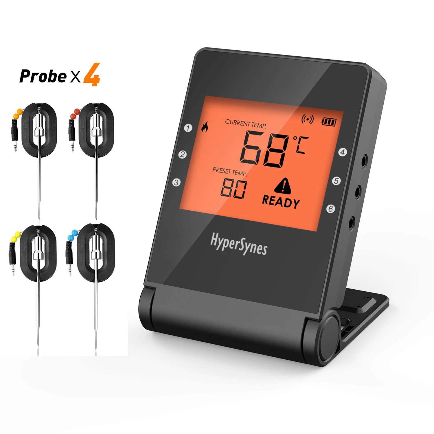 Manufacturers Hypersynes Standing Remote Wireless Thermometer For Kitchen Cooking BBQ Pro-04