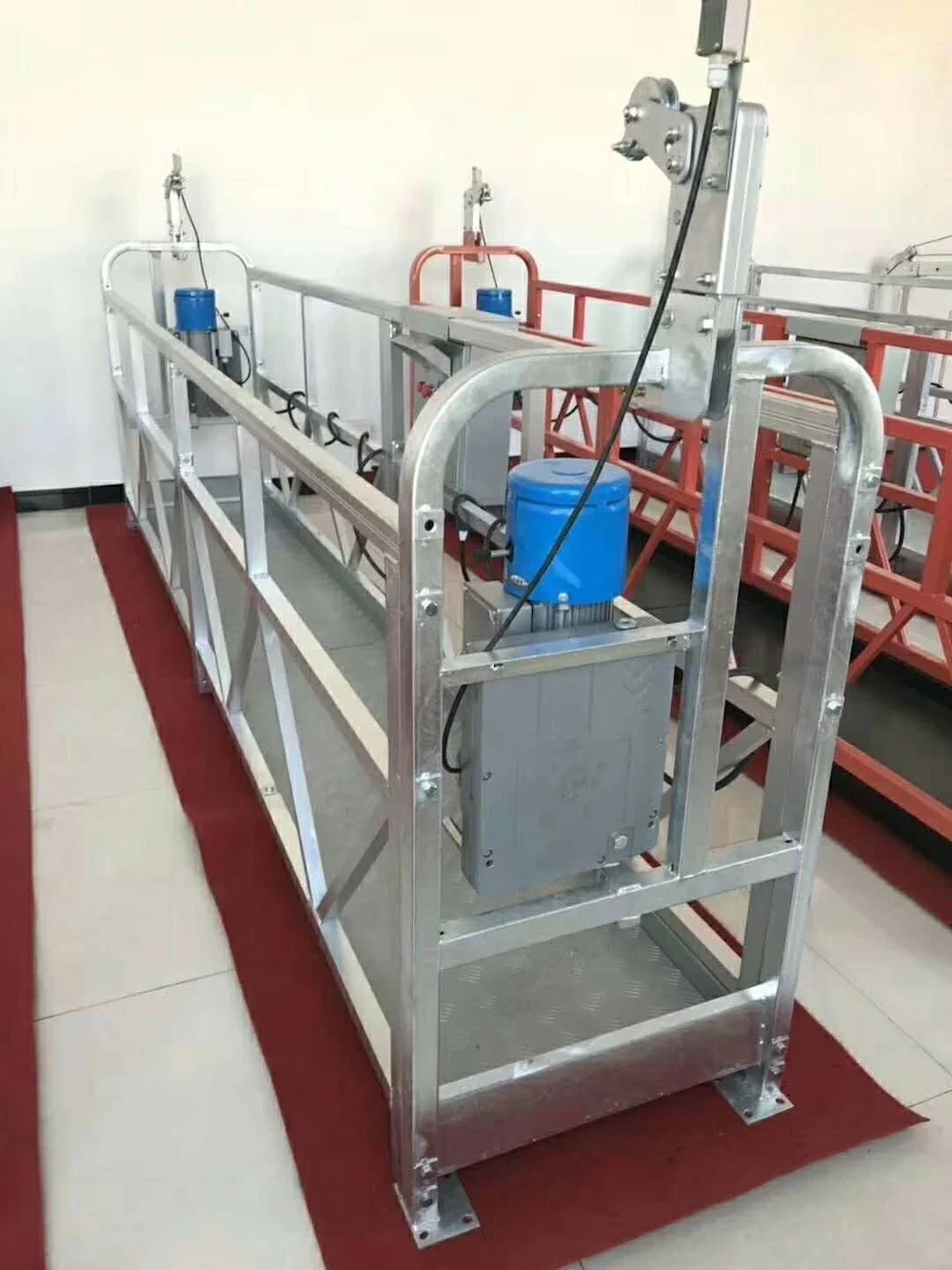 Electric Gondola Scaffolding ZLP500 ZLP 630Suspended Platform Aluminum for Building Aerial Construction
