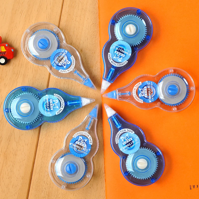 Correction Tape Roller 8mx5mm White Sticker Tape for Student Error Eraser Tape School Office Supplies Stationery