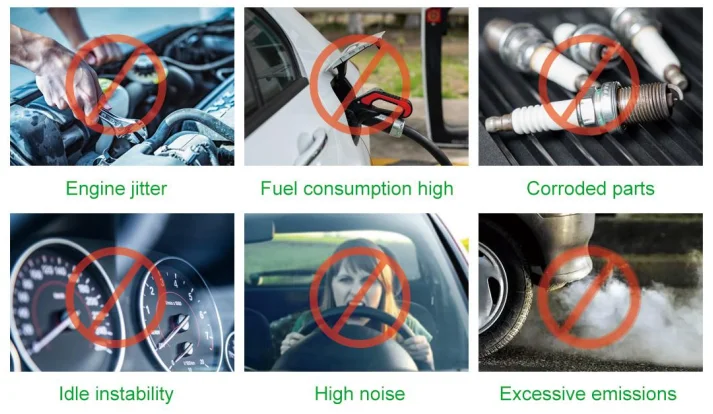 SHICHUN HHO Fuel Car Engine Kit Carbon Cleaner Hydrogen Engine Fuel Generator For Fuel System Decarboniser