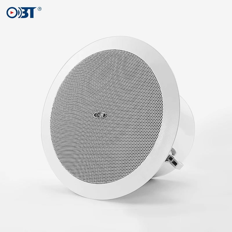 OBT-POE611 SIP Network Ceiling Speaker,IP Network Ceiling Loudspeaker,Commercial IP POE Speaker