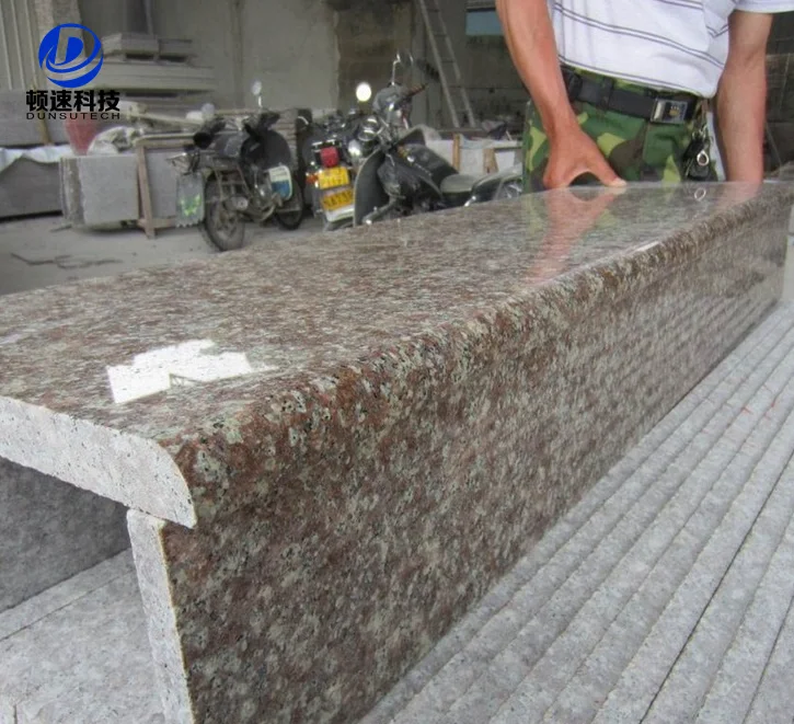 China Porno Granite Cheap Factory Price Pink Granite G687 Price Peach Red Counter top for Kitchen