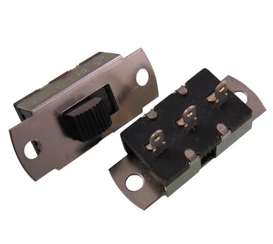DPTT switch Mini Vertical Slide Switch for hair dryer