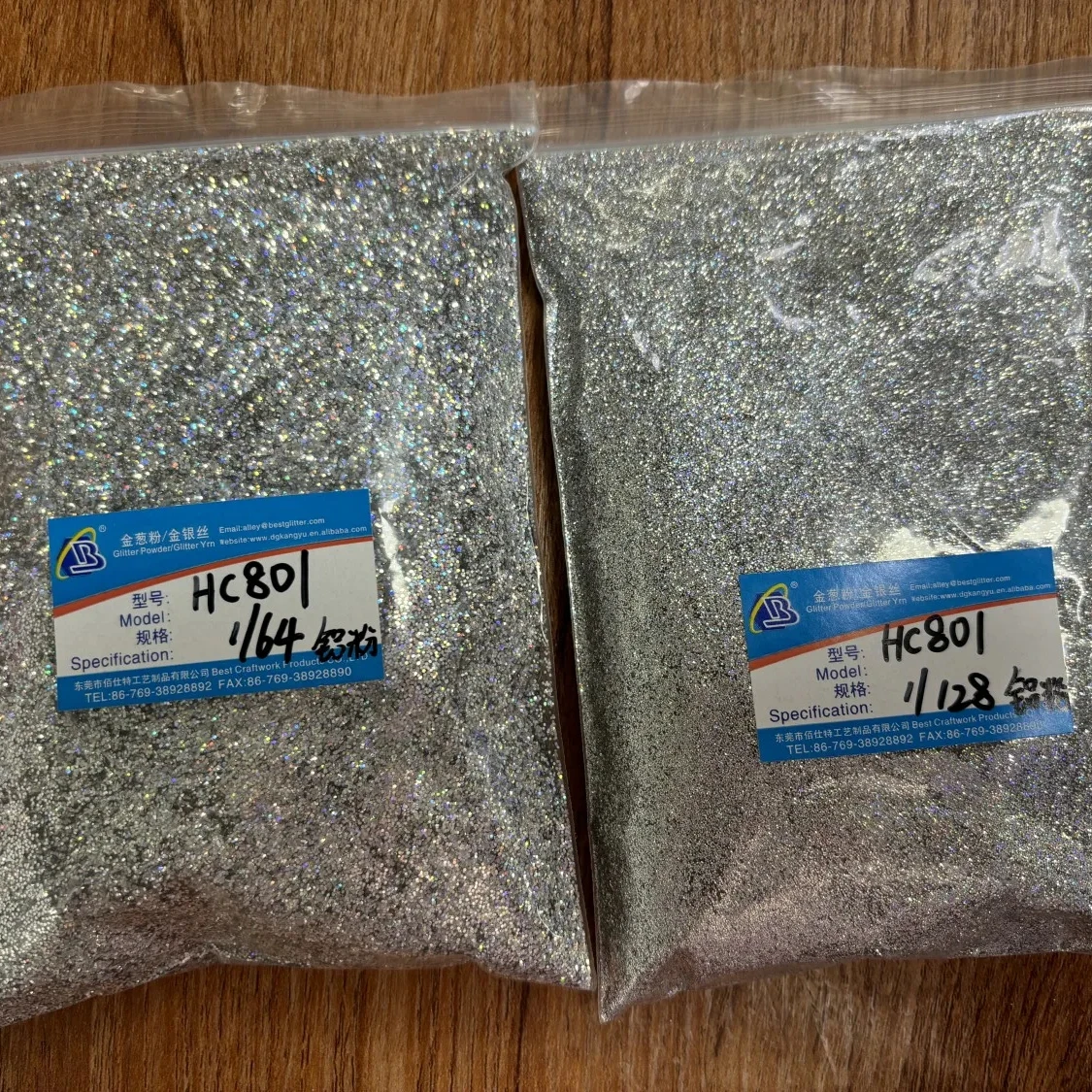 EU NEW STANDARD Heat resistant aluminum metallic glitter powder