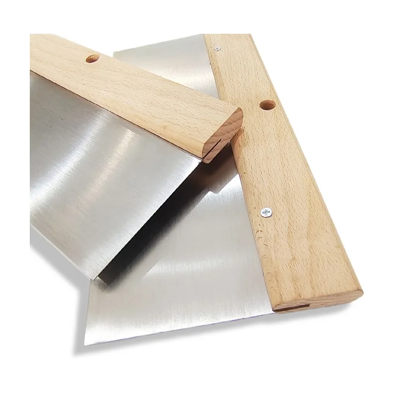 150mm/180mm/200mm wooden handle wide rubber scraper Squeegee Blade With Wood Handle Construction Tools Clean Putty Knife