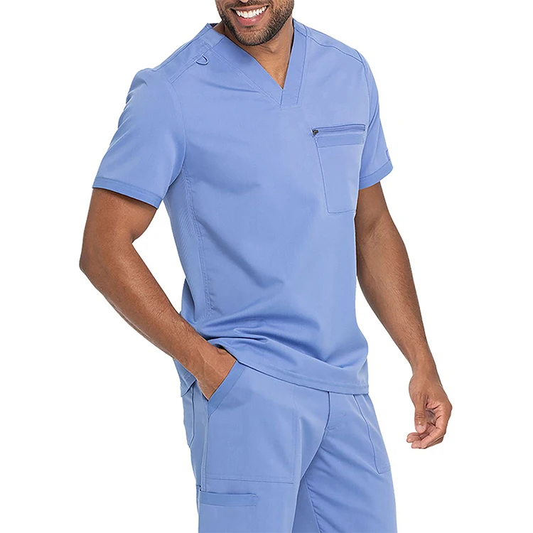 Medical Scrubs Wholesale Short Sleeve Medical Scrubs Uniforms Sets Dental Clinic Doctors Surgical Clothes