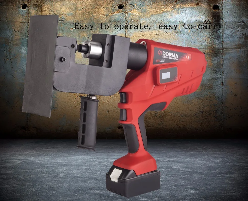 
Steel punching machine / hydraulic bus bar puncher for steel copper aluminum ECH-18AP 