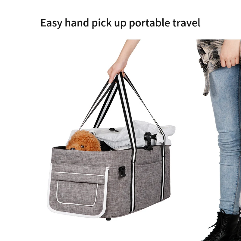 Wholesale Luxury Pet Stroller Dog Carrier 4 Wheels Pet Dog Stroller For Travel