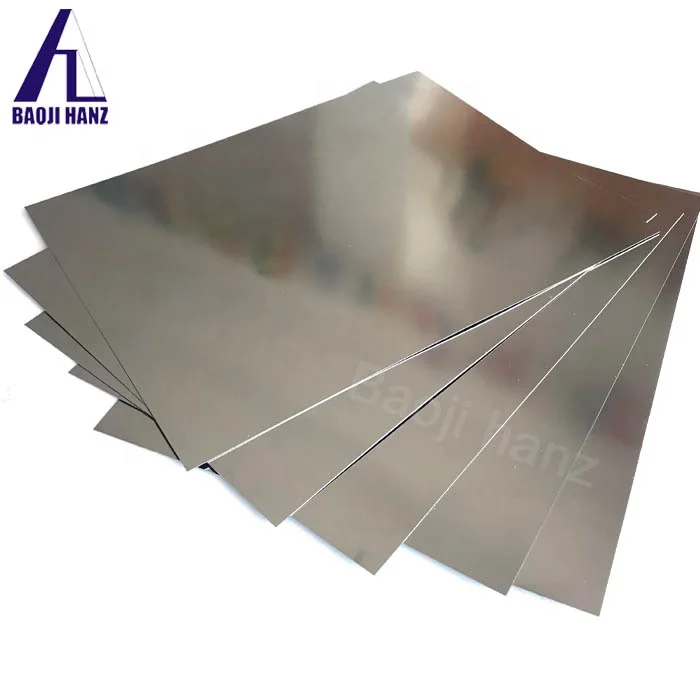 Wolfram 99.95% чистый лист вольфрамовой фольги для высоких температур