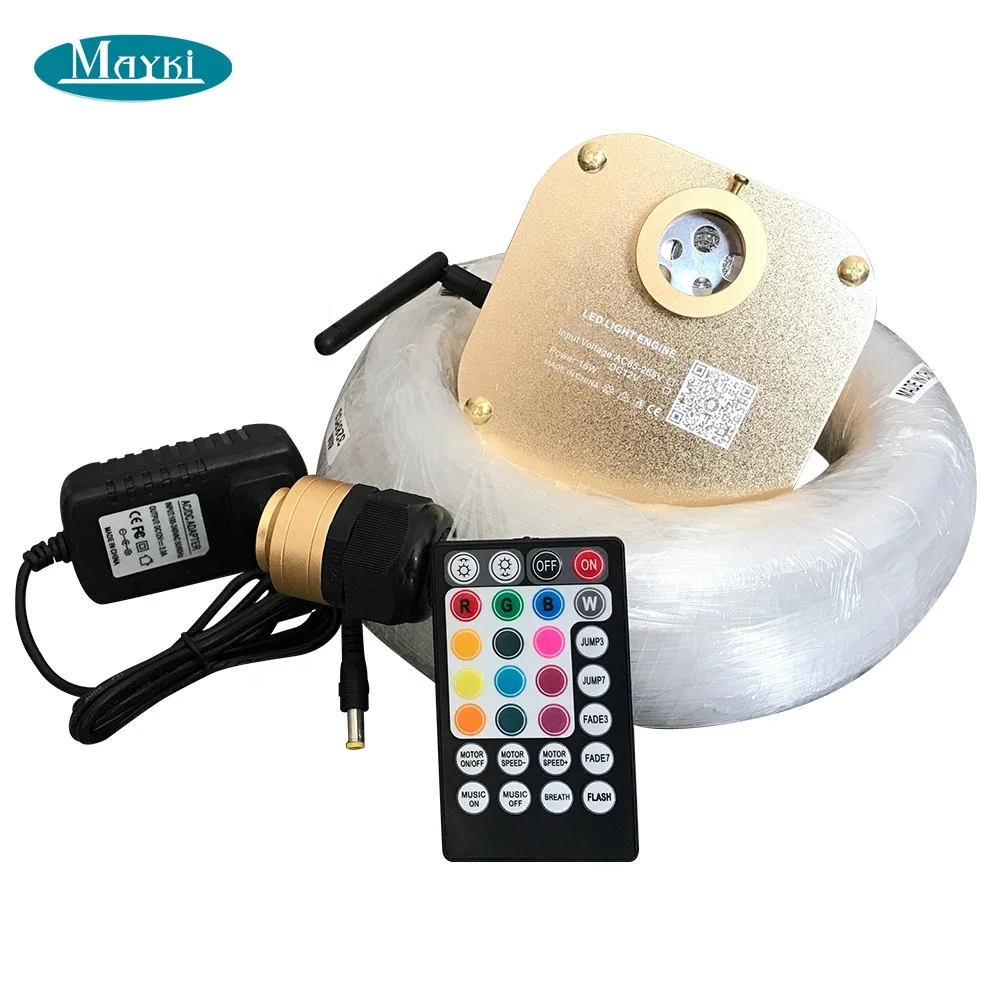 App remote controller optic fiber car roof top ceiling star light