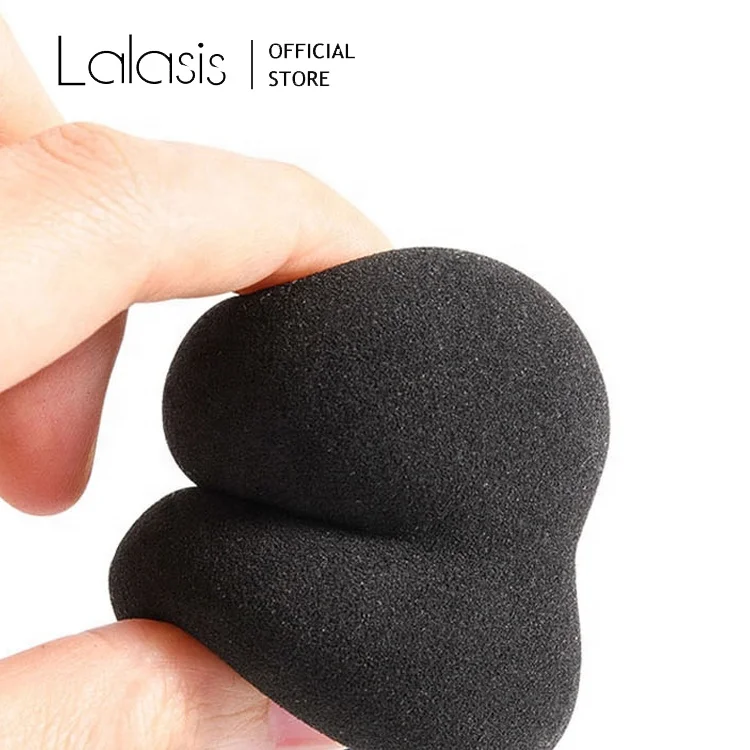 Lalasis private label косметическая губка для растягивания косметики экологически чистый блендер макияжа лица