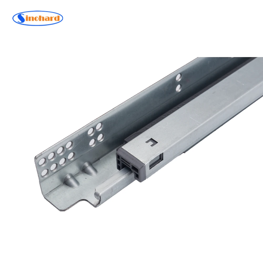 SINOHARD USA Type Furniture Sliders Drawer Runner Full Extension Undermount Slides Soft Close Drawer Slide Rail