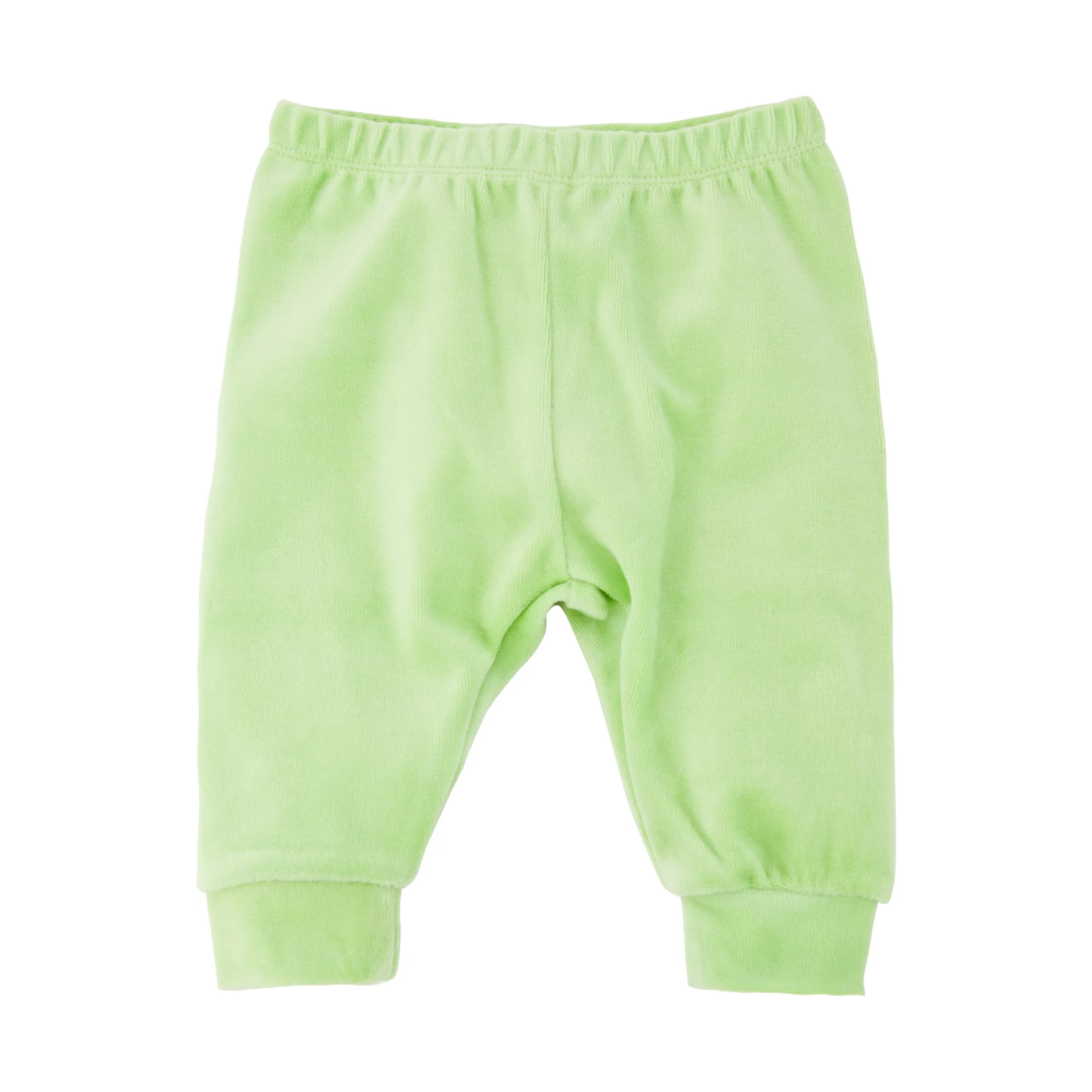 Custom baby  boys pants toddler clothing colors velour warm trousers newborn infants pants