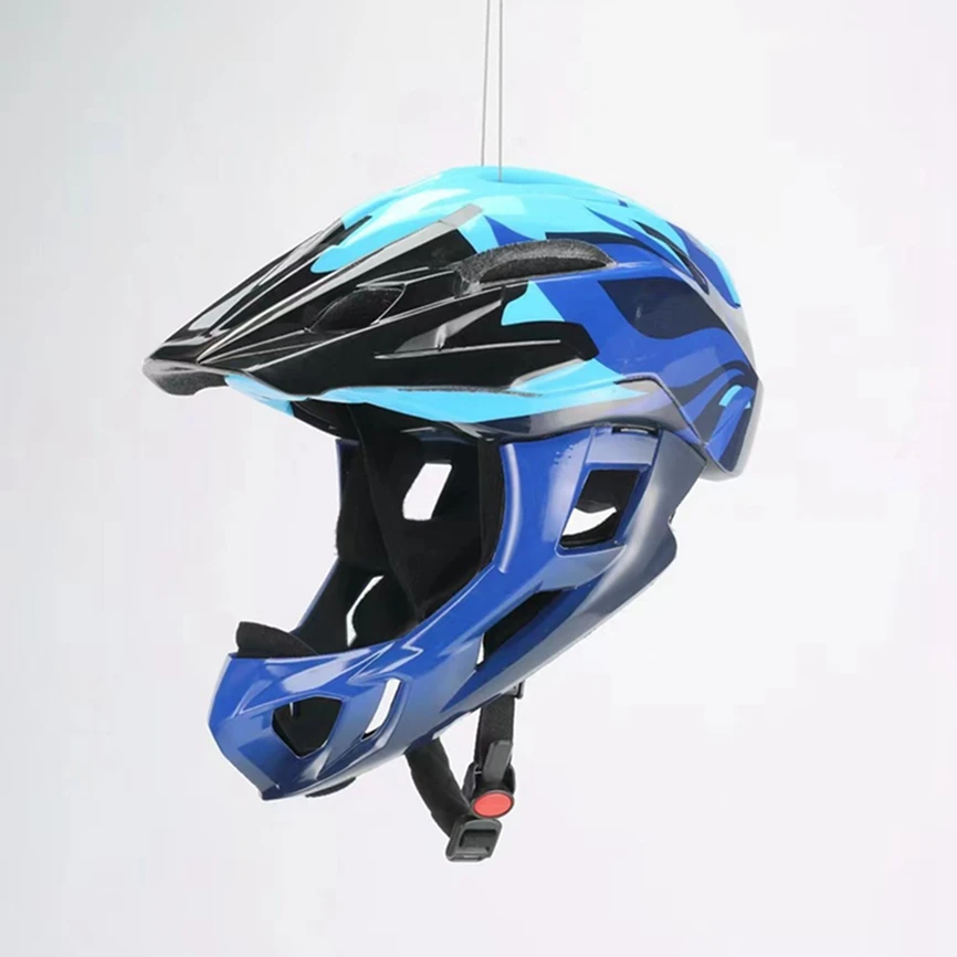 Hot sale High quality Cascos custom pattern accept MTB Helmet full face helmet for Man sports safety