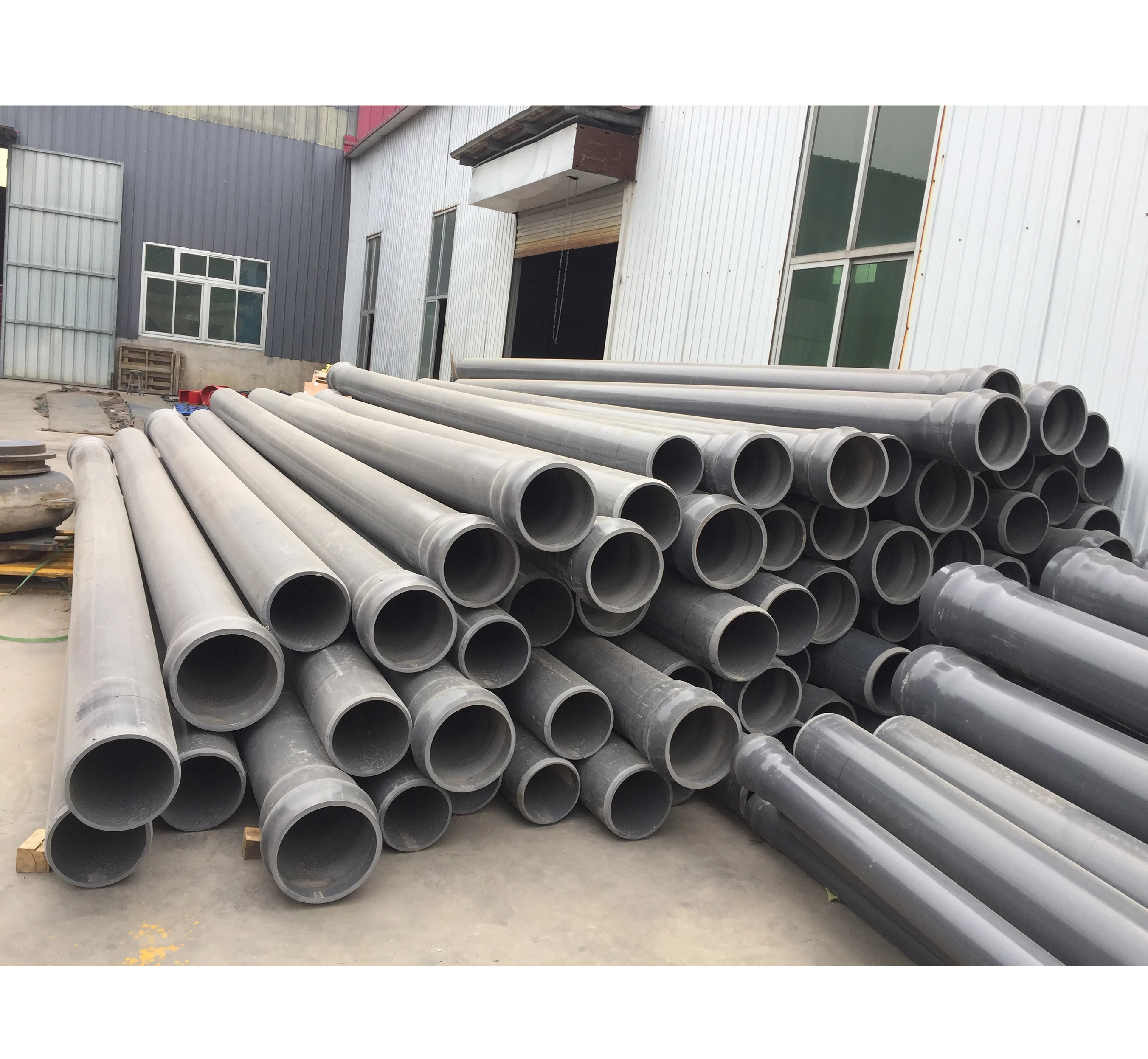 China Supply Clear Sch80 Pvc Pipe Pvc Conduit Pipe 110mm High Quality Upvc Flared Yubes