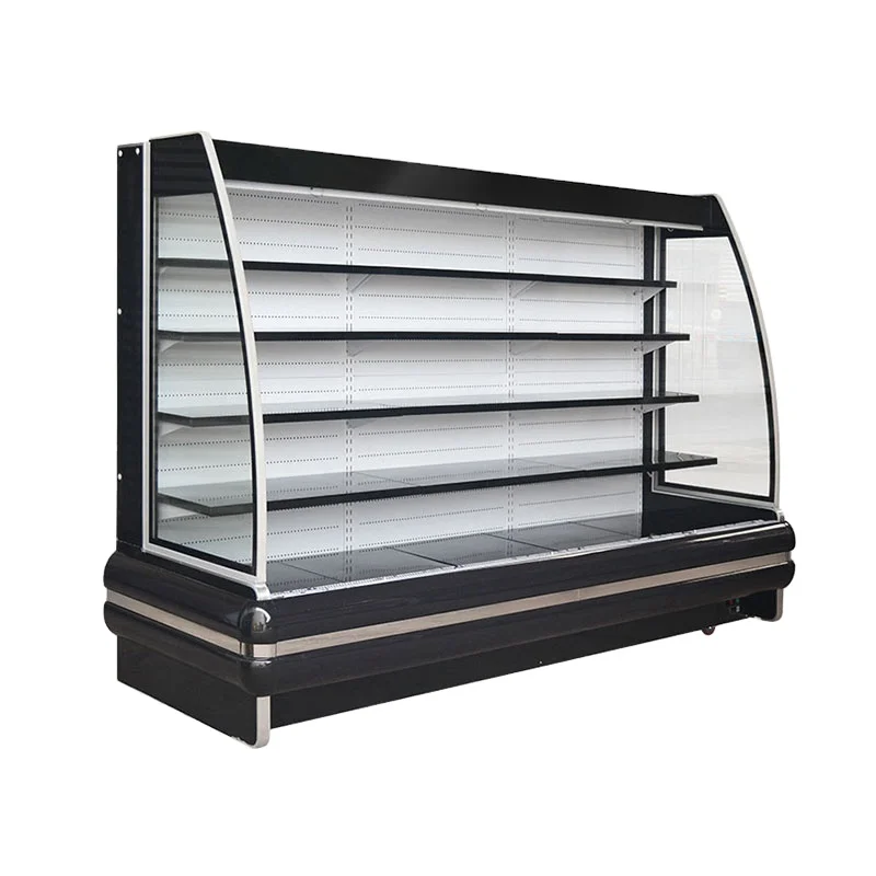 Supermarket Refrigeration Equipment Multideck Open Cooler/Air Curtain/ Upright Open Chiller For Fruit Vegetable
